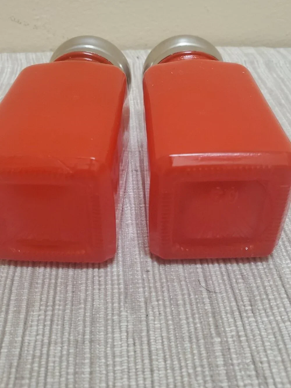 Red Ceramic Salt and Pepper Shaker Set